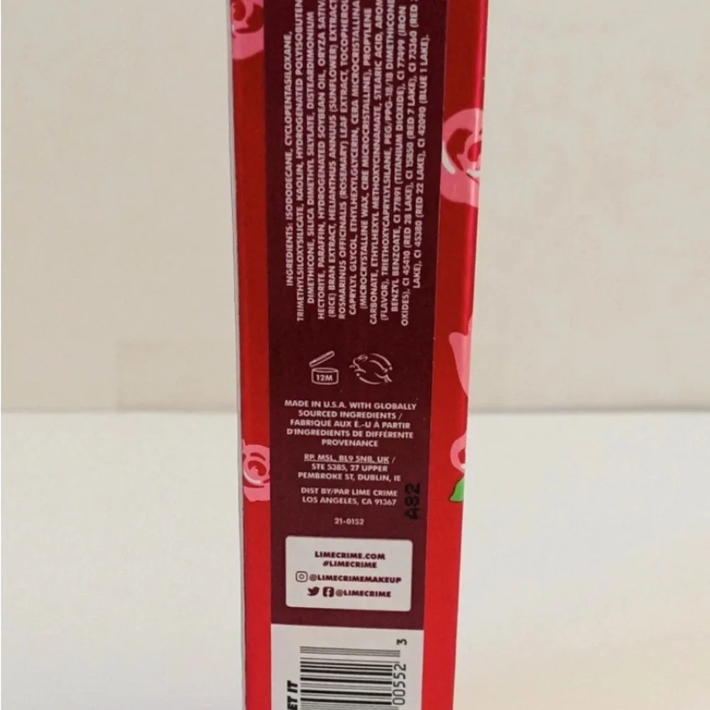 Lime Crime Velvetines Liquid Matte‎ Lipstick Beet It Full Size New In Box